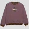 Pass~Port Frog Lure Organic Fleece Sweater - Bottle Brown