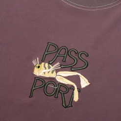 Pass~Port Frog Lure Organic Cotton Tee - Bottle Brown
