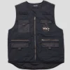 Pass~Port Frog Lure Ripstop Fishing Vest - Black