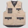 Pass~Port Frog Lure Ripstop Fishing Vest - Khaki