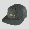 Pass~Port Frog Lure Ripstop Workers Cap - Moss
