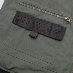 Pass~Port Frog Lure Ripstop Fishing Vest - Moss