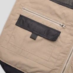 Pass~Port Frog Lure Ripstop Fishing Vest - Khaki