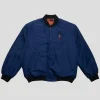 Pass~Port Gardening Satin Jacket - Navy