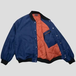 Pass~Port Gardening Satin Jacket - Navy