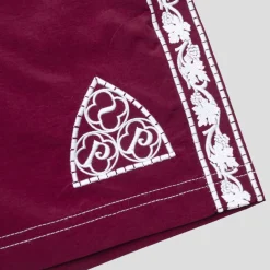 Pass~Port Gargoyle RPET Casual Short - Burgundy