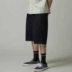 Pass~Port Herringbone Leagues Club Short - Black