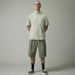 Pass~Port Herringbone Leagues Club Short - Sage