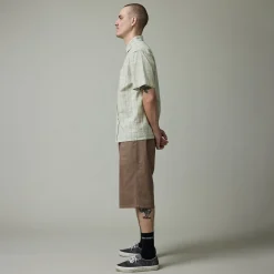 Pass~Port Herringbone Leagues Club Short - Light Brown