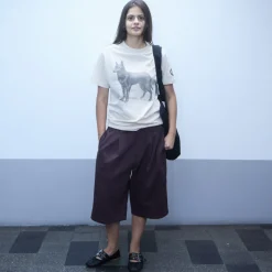 Pass~Port Herringbone Leagues Club Short - Dark Plum