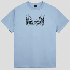 Pass~Port Hook & Line Tee - Stonewash Blue