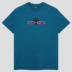 Pass~Port House Plant Organic Tee - Teal