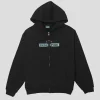 Pass~Port House Plant Organic Zip Hoodie - Black