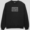 Pass~Port Invasive Embroidered Sweater - Black