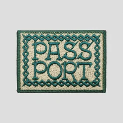 Pass~Port Invasive Logo Embroidered Patch