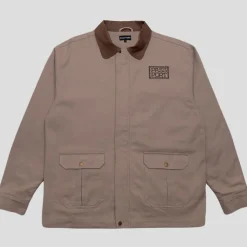 Pass~Port Invasive Logo Yard Jacket - Khaki