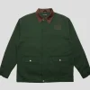 Pass~Port Invasive Logo Yard Jacket - Forest Green