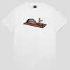 Pass~Port Keep Running Tee - White