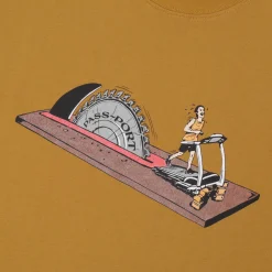 Pass~Port Keep Running Tee - Mustard