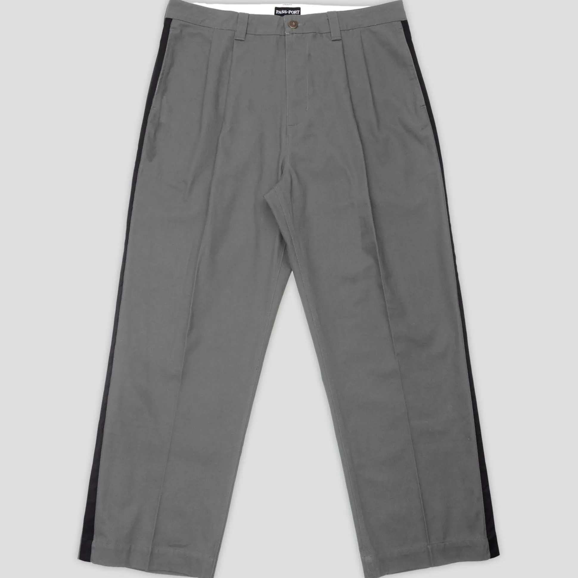 Pass~Port Leagues Club Striped Pant - Grey / Black
