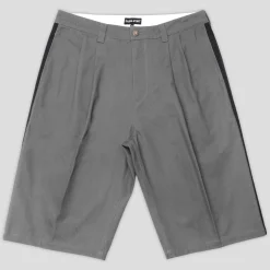 Pass~Port Leagues Club Striped Short - Grey / Black