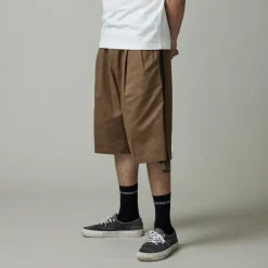 Pass~Port Leagues Club Striped Short - Taupe / Black