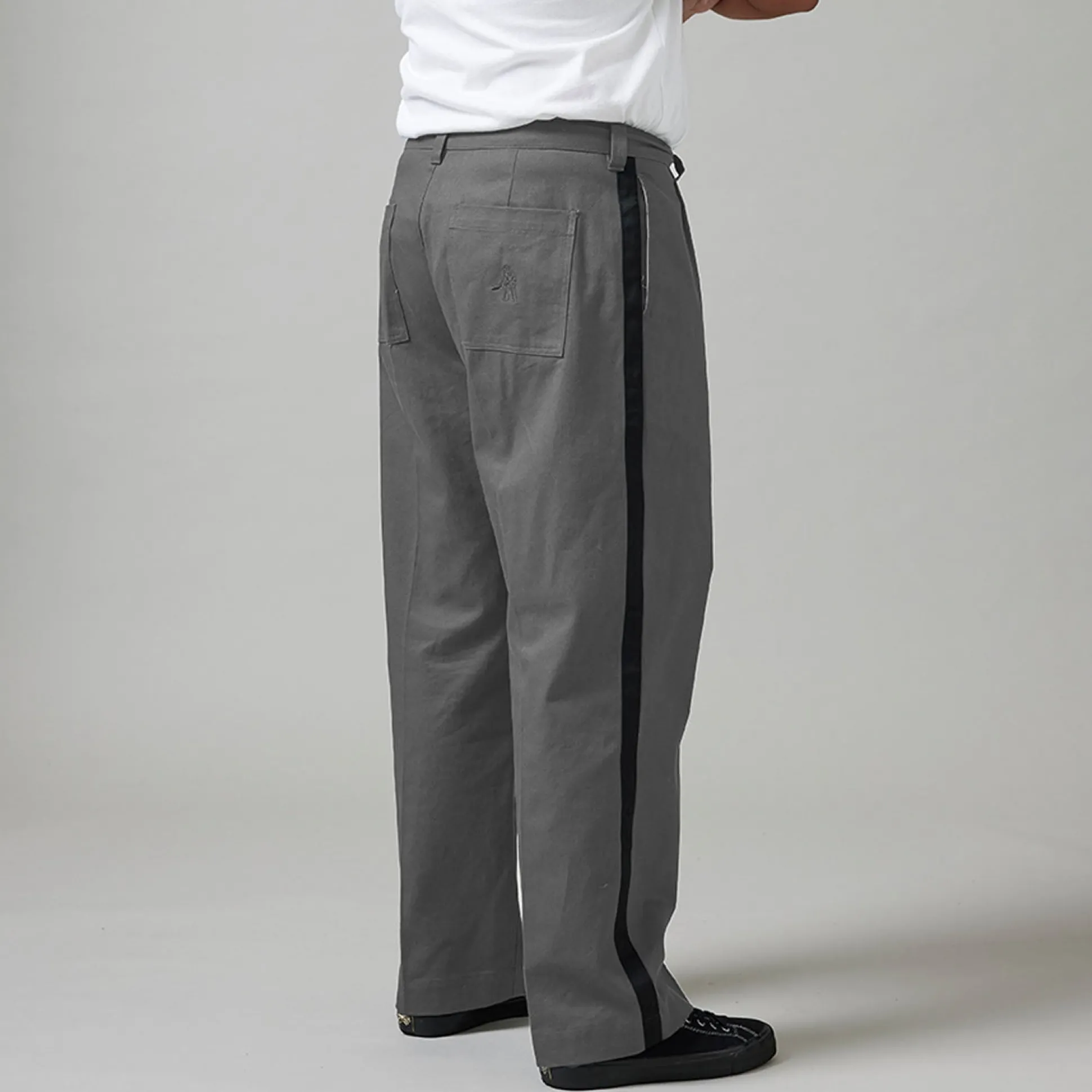 Pass~Port Leagues Club Striped Pant - Grey / Black