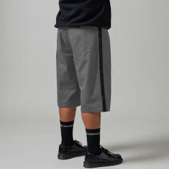 Pass~Port Leagues Club Striped Short - Grey / Black