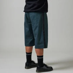 Pass~Port Leagues Club Striped Short - Dark Teal / Black