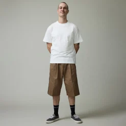 Pass~Port Leagues Club Striped Short - Taupe / Black