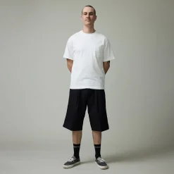 Pass~Port Leagues Club Striped Short - Black / Brown