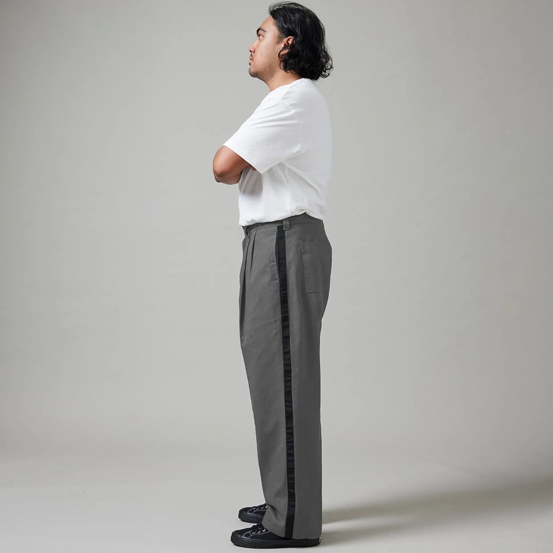 Pass~Port Leagues Club Striped Pant - Grey / Black