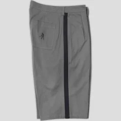 Pass~Port Leagues Club Striped Short - Grey / Black