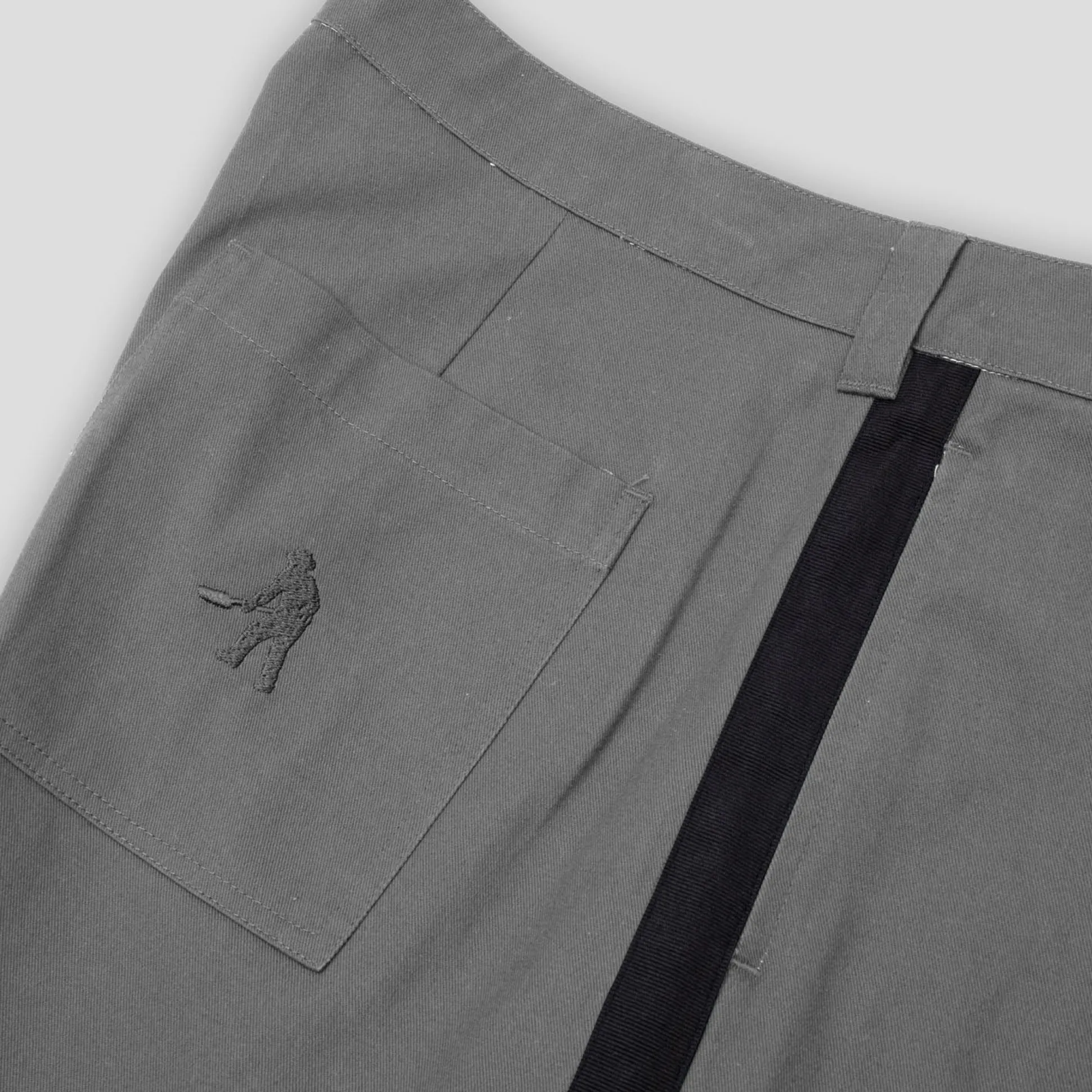 Pass~Port Leagues Club Striped Pant - Grey / Black