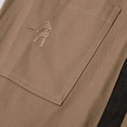 Pass~Port Leagues Club Striped Short - Taupe / Black