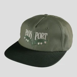 Pass~Port Lily of The Valley Workers Cap - Moss / Dark Military
