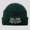 Pass~Port Lily of The Valley Beanie - Dark Green