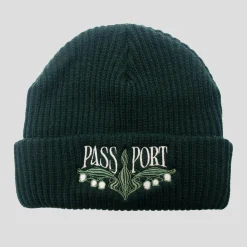 Pass~Port Lily of The Valley Beanie - Dark Green