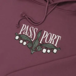 Pass~Port Lily of The Valley Hoodie - Washed Berry