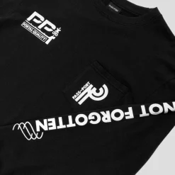 Pass~Port Long Con Long-sleeve Pocket Tee - Black