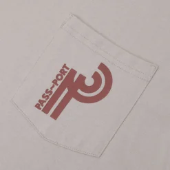 Pass~Port Long Con Pocket Tee - Stone