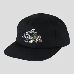 Pass~Port Lucid Dream Workers Cap - Black / Red