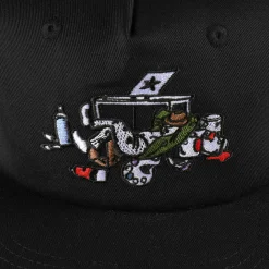 Pass~Port Lucid Dream Workers Cap - Black / Red