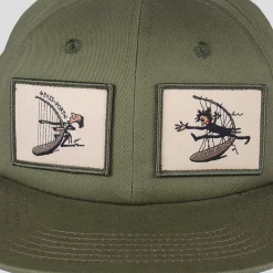 Pass~Port Maestro Casual Cap - Military Green