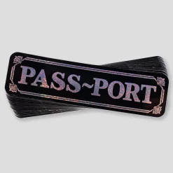 Pass~Port Offical Holographic Sticker