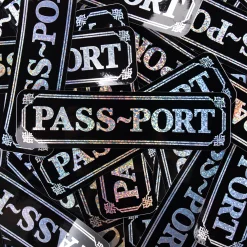 Pass~Port Offical Holographic Sticker