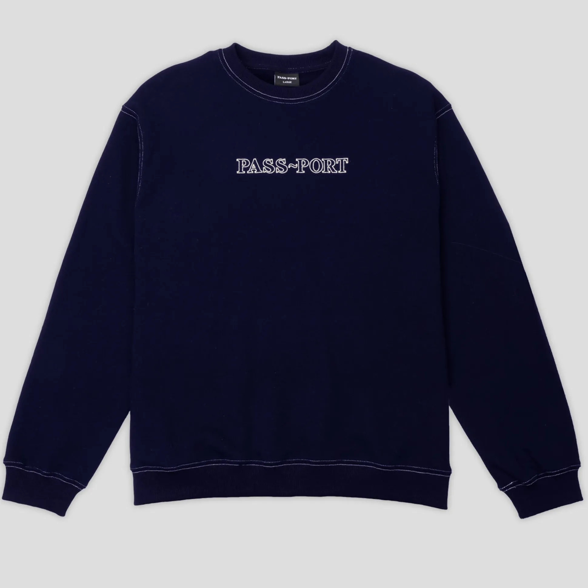 Pass~Port Official Organic Sweater - Navy
