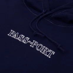 Pass~Port Official Organic Hoodie - Navy