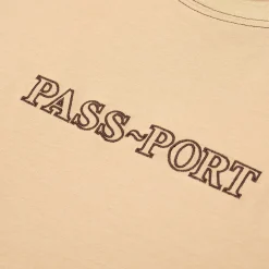 Pass~Port Official Organic Cotton Tee - Sand