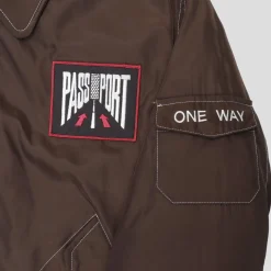 Pass~Port One Way Freight Jacket - Chocolate